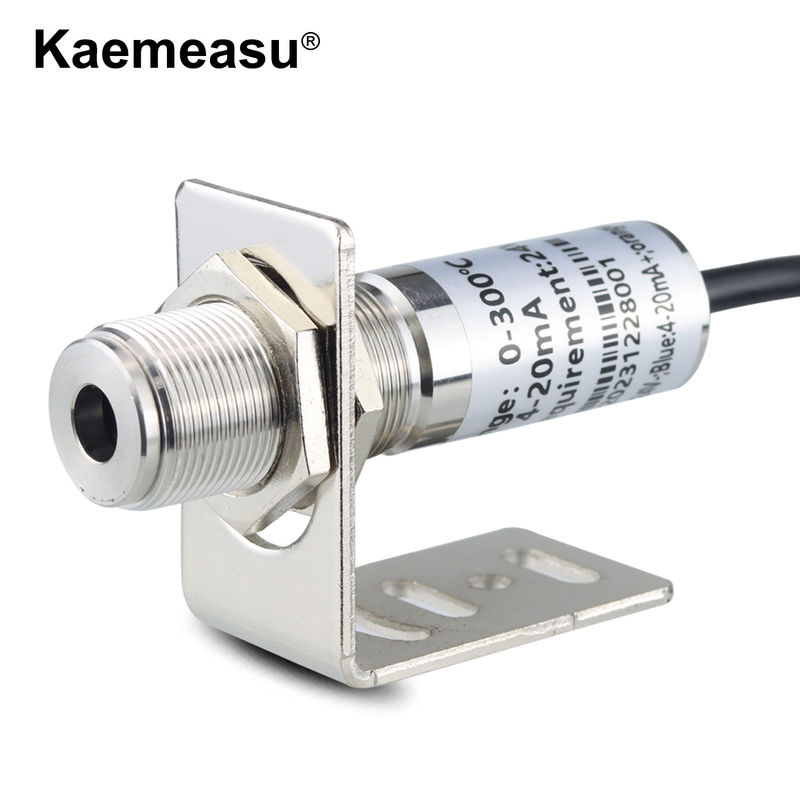 kaemeasu 4 ~ 20mA 스테인리스 스틸 온도 센서 산업 고온 적외선 피로미터 송신기