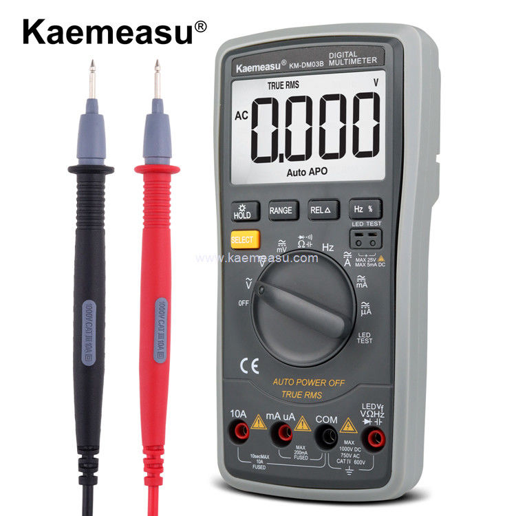 Kaemeasu 03B 산업용 전자 멀티미터 고정도 스마트 항 화상 1000V AC DC 디지털 멀티미터