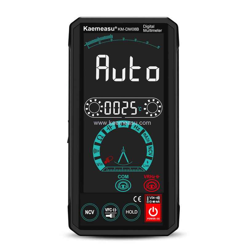 Kaemeasu 08B 컬러 디스플레이 멀티미터 검사장 전기자 볼트미터 NCV 투레 RMS 전압 검사장 150g