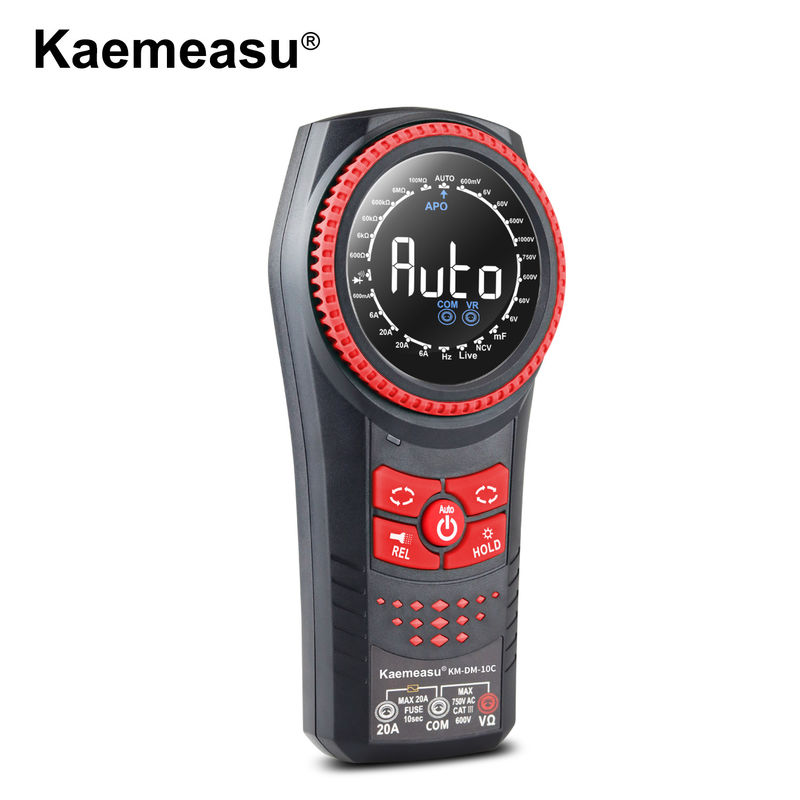 Kaemeasu 10C 오토 레인지 멀티미터 스마트 디지털 전압계 NCV TRMS 다이오드 테스트 전류 저항 검사기