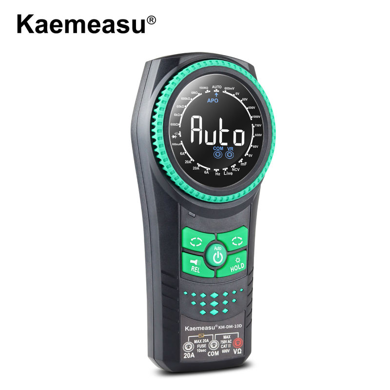 Kaemeasu 10D 스마트 로터리 버튼 멀티미터 전압 미터 탐지기 멀티미터 스마트 멀티미터 디지털 멀티미터