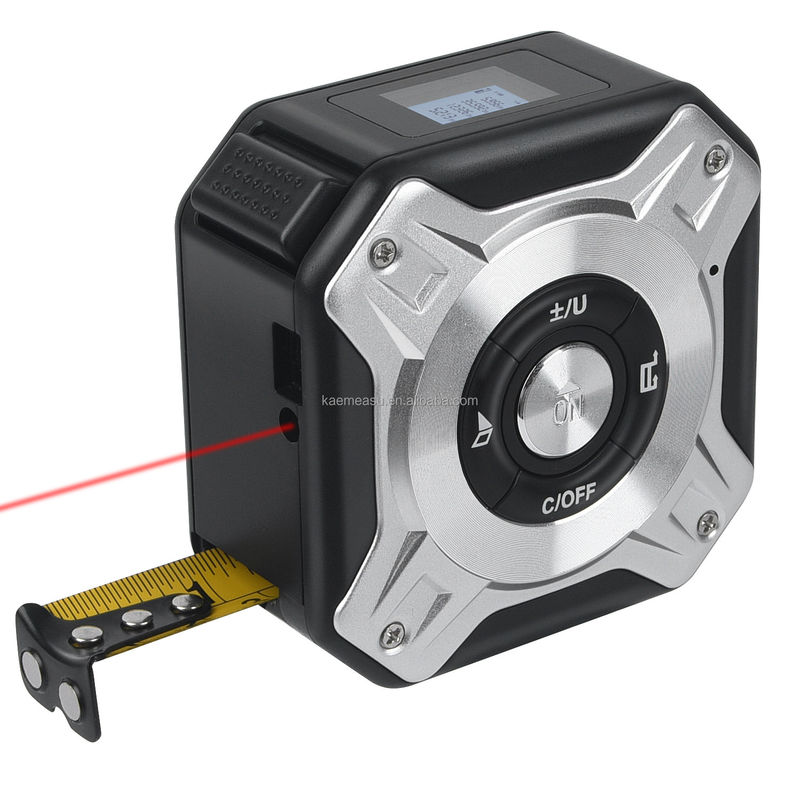 다기능 USB 충전 테이프 측정 원격 측정기 전자 릴러 적외선 측정 기기 OEM 레이저 거리 측정기