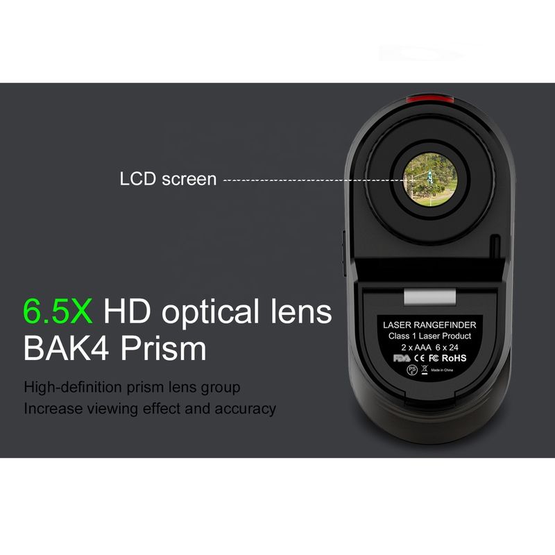 OEM ODM 원격 측정기 600/800/1000m 골프 거리 미터 다중 모드 레이저 원격 측정기 기울기 스위치와 함께 망원경