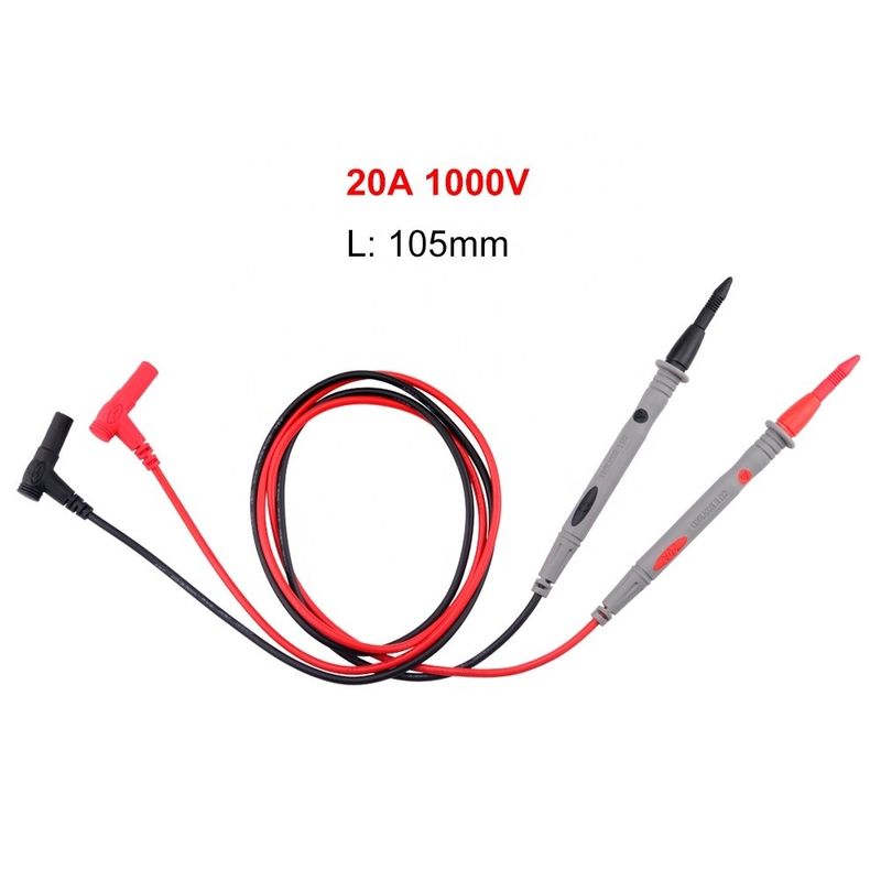 공장 디지털 멀티미터 펜 탐사 시험 케이블 납 1000v 20a 케이블 검사 납 탐사 와이어 펜