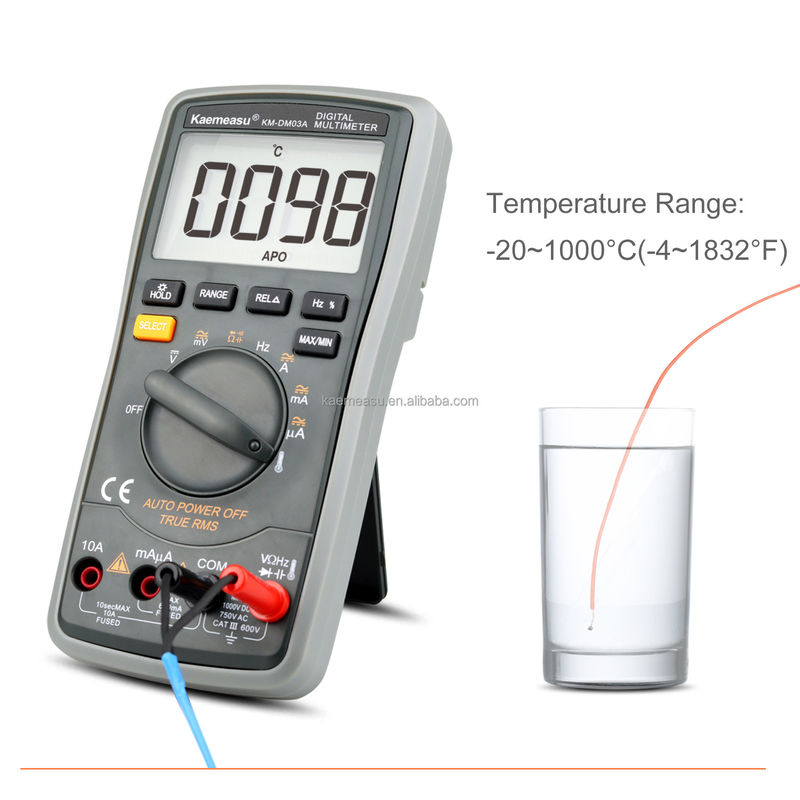 OEM ODM 산업용 전자 멀티미터 1000v Ac Dc 디지털 멀티미터 전문 자동 정렬 멀티미터