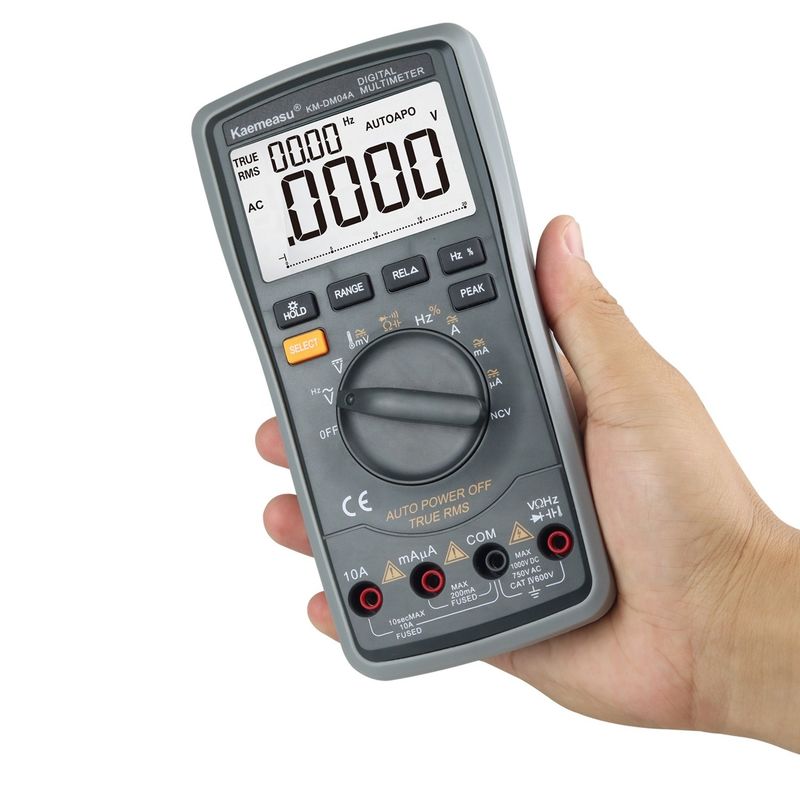 ABS 전기 부품 04A OEM ODM 오토 라인업 스마트 멀티테스터 실험실 장비 DC/AC 20000 카운트 디지털 멀티미터