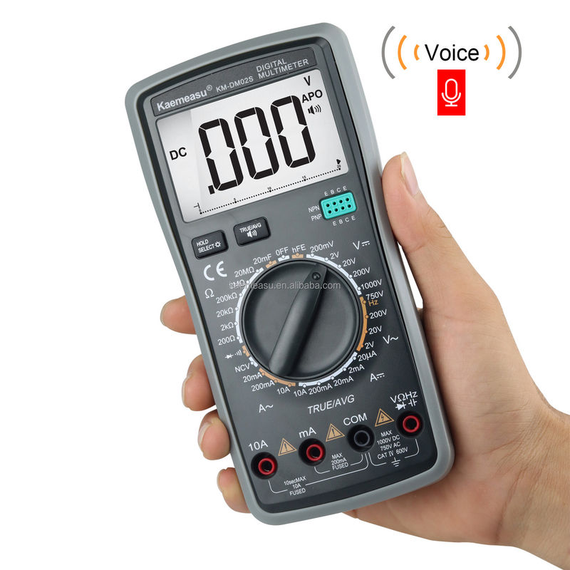 핫 판매 오토 랭킹 멀티테스터 DC/AC NCV T-rms True RMS 디지털 멀티미터와 전기 스마트