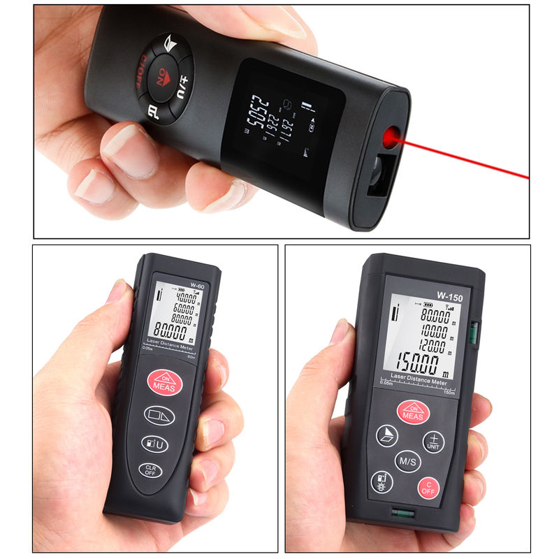 40m 100m OEM ODM 미니 휴대용 디지털 원격 측정기 적외선 레이저 거리 측정기 전기 레이저 원격 측정기